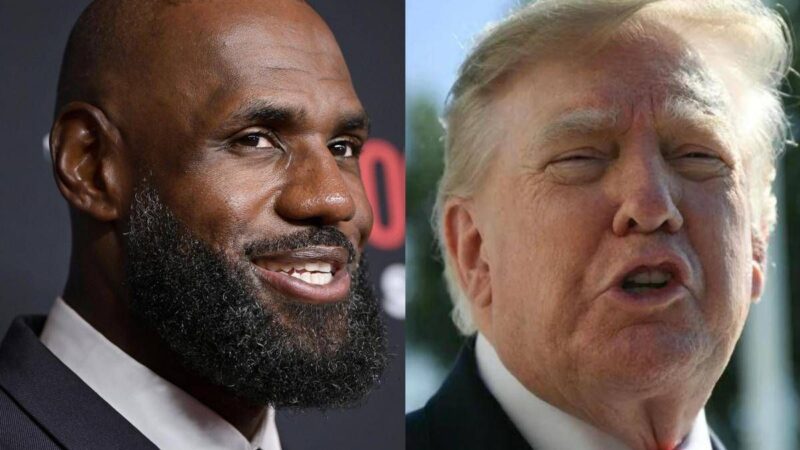 LeBron James replica a Trump dopo le polemiche sull’inno americano: “Poche notizie in redazione”