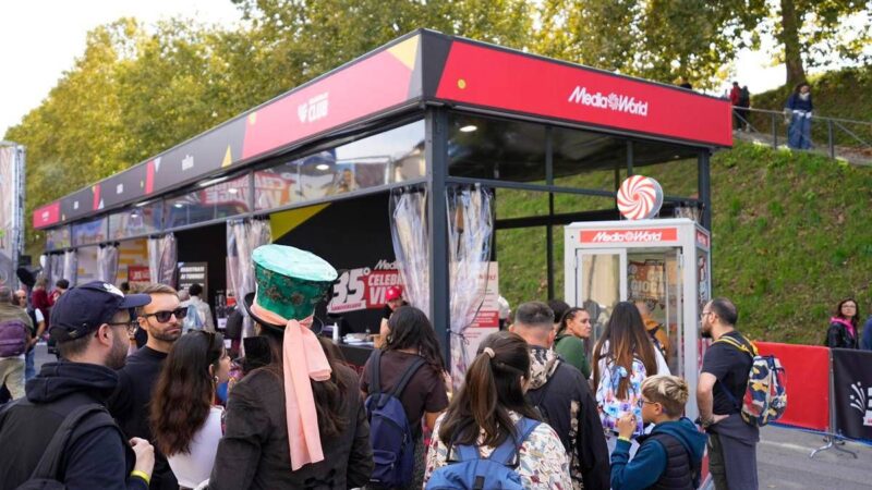 MediaWorld festeggia 35 anni al Lucca Comics & Games 2026 ﻿