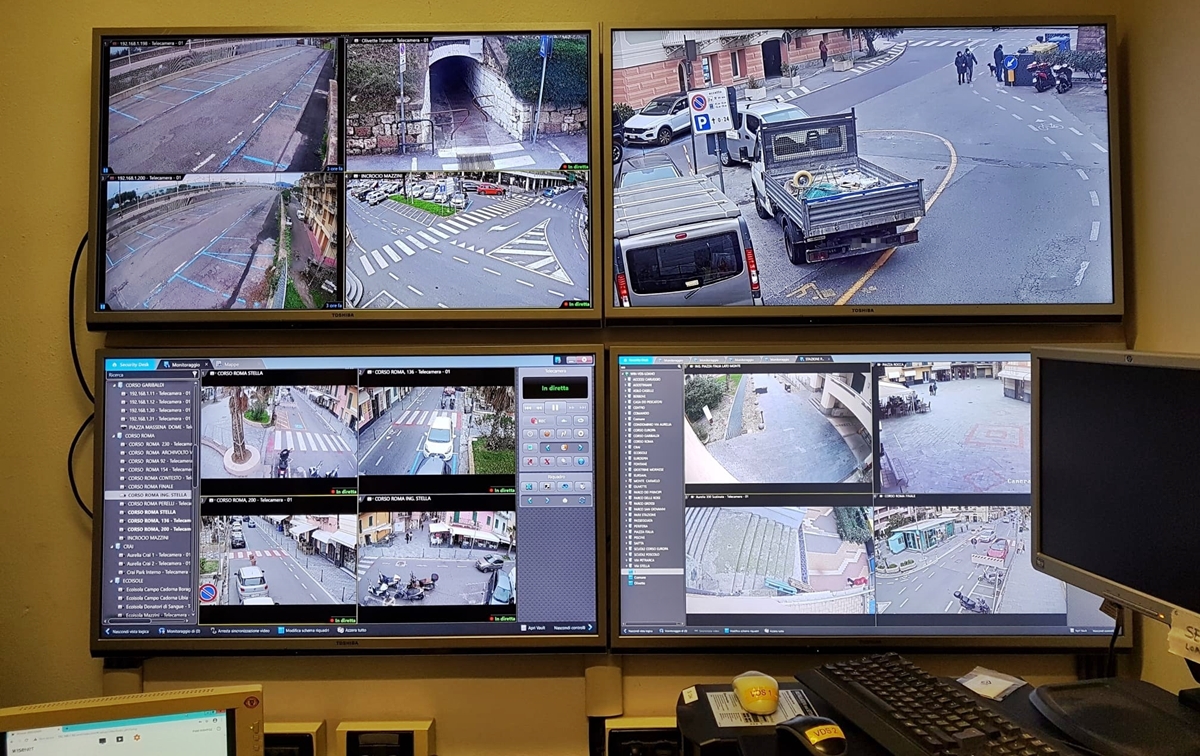 Più telecamere in 8 Comuni savonesi, dalla Regione 300 mila euro