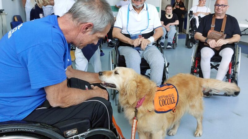 Santa Corona dove la riabilitazione si fa con la Pet Therapy