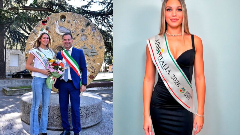 Vado Ligure festeggia la sua cittadina Miss Italia Sarah Rizea